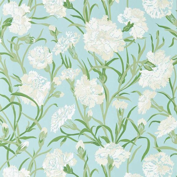 Обои Harlequin 113135 Fleur de Joie Chalk/Emerald/Sky