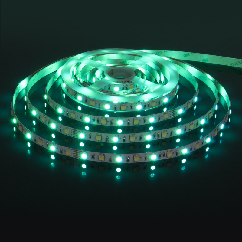 Светодиодная лента Elektrostandard 24V 14,4W 60Led 5050+5050 IP20 MIX RGB/холодный белый, 5м 4690389172274 a053731