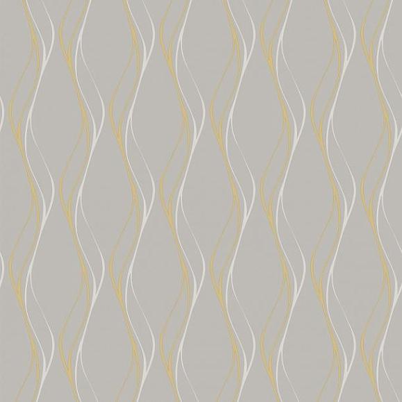 Обои Jaima Brown DB11408 Muse Gray Gold