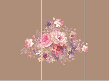 Панно Loymina V9 010 B-4 French bouquet