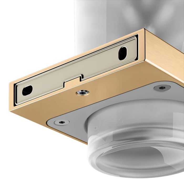 Keuco Edition 11 Туалетный ёршик, подвесной, цвет: brushed brass