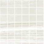 IMPRONTA CERAMICHE STONE MIX Mosaico Striato White Nat/Ret Матовый