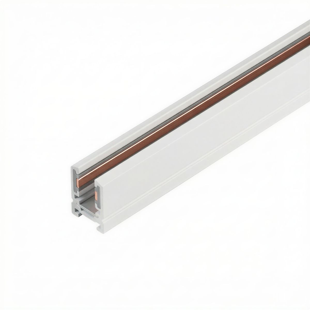 Шинопровод магнитный накладной Arlight MAG-MICROCOSM-TRACK-1115-2000 (WH) (IP20 Металл) 062987