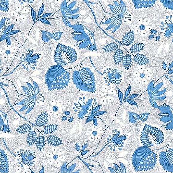 Обои Anna French AT15116 Indienne Hazel Blue