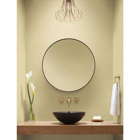 Обои York DM5035 Cathedral Damask Gold