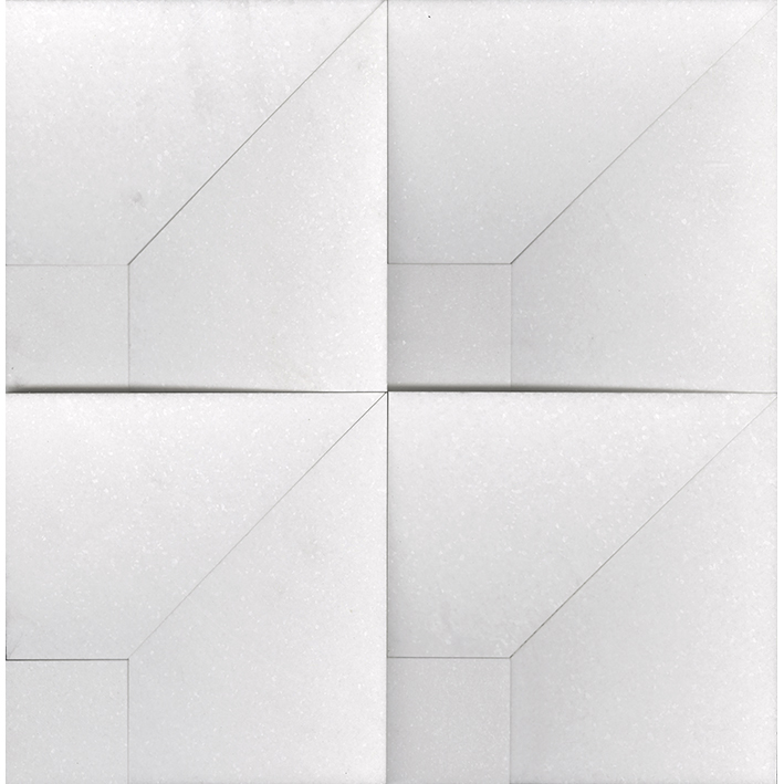 Highlands Square White 29x29x1,8