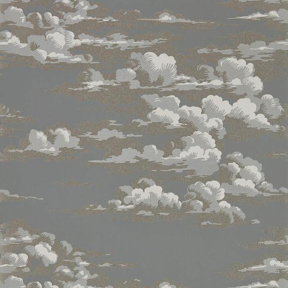 Обои Sanderson 216603 Silvi Clouds Clouds Taupe Grey