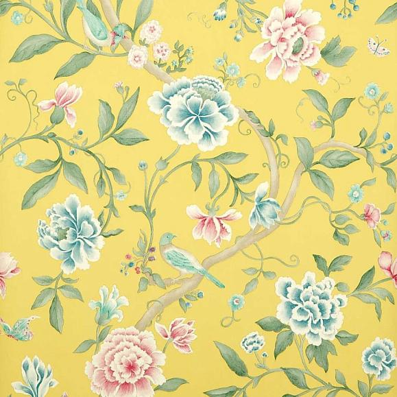 Обои Sanderson DCAVPO102 Rose/Linden Porcelain Garden