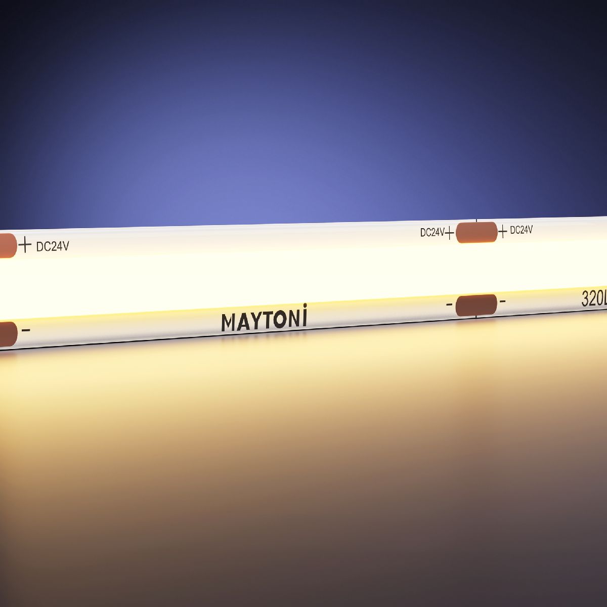 Светодиодная лента Maytoni Led Strip 24В 8Вт/м 2700К 5м IP20 201070