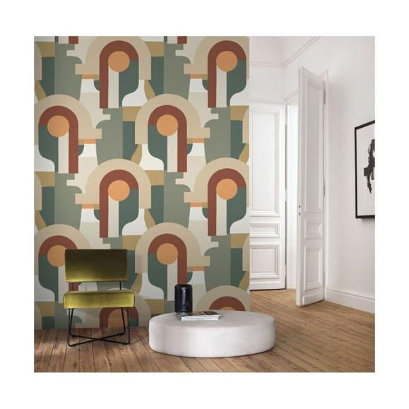 Панно Casadeco 88467203 Pop Multico vert