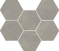 ITALON / ИТАЛОН CONTINUUM Iron Mosaico Hexagon Натуральный