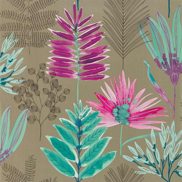 Обои Harlequin 111760 Yasuni Lagoon/Cerise