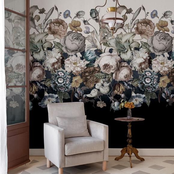 Панно York BL1822M Rachel Rose Mural White