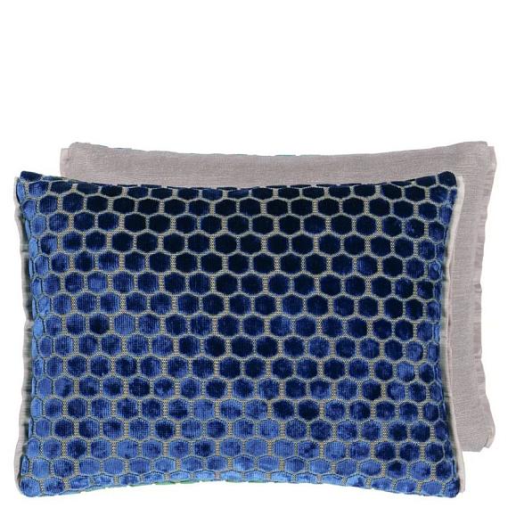 Подушка CCDG1484, Jabot, Cobalt, Designers Guild 30 x 40см
