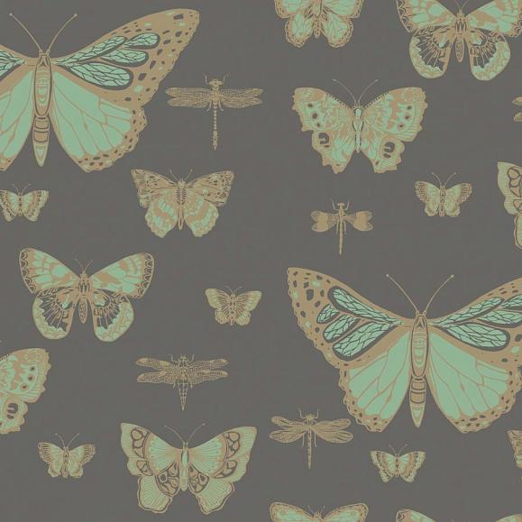 Обои Cole & Son 103/15067 Butterflies & Dragonflies