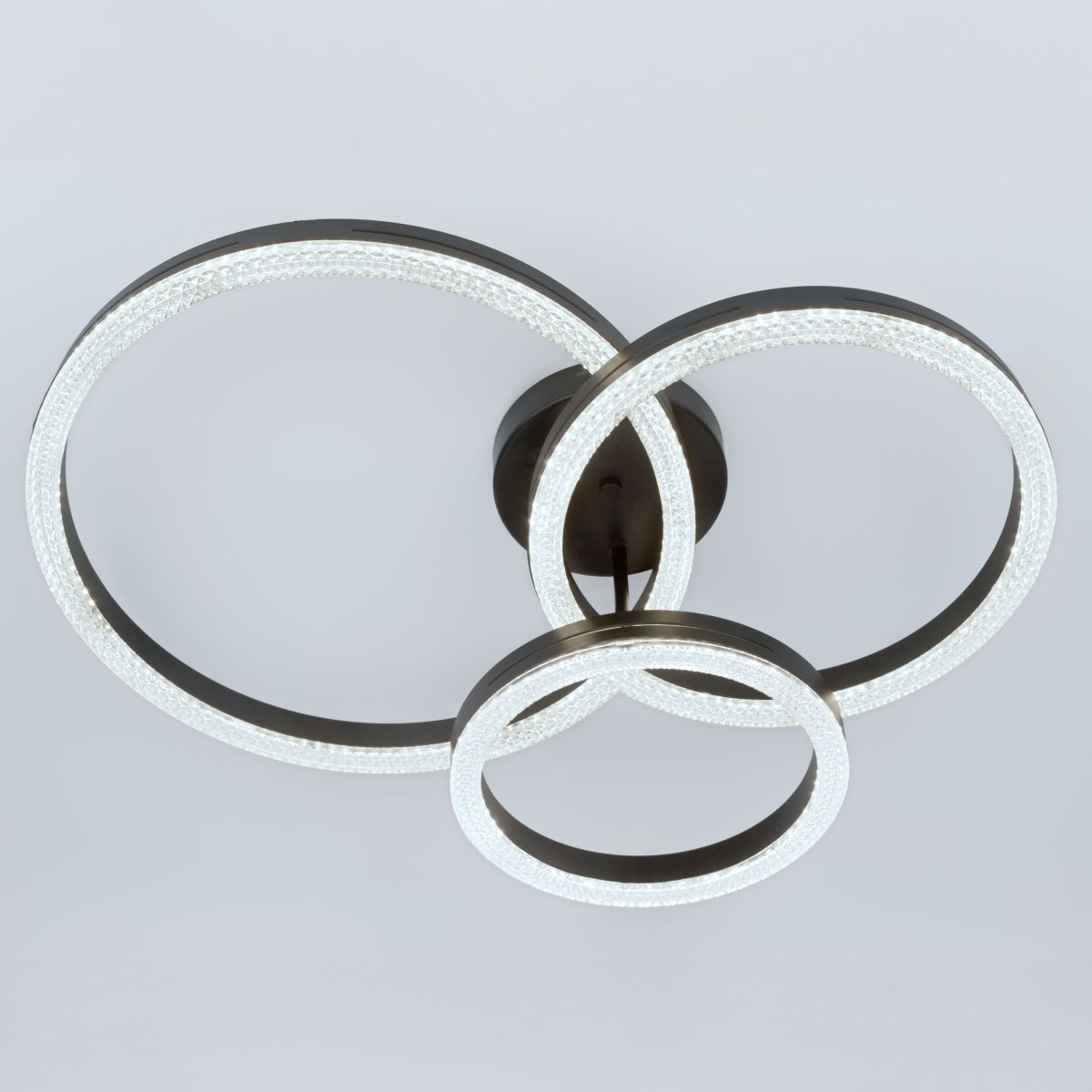 Потолочный светильник Эра Модерн Bloom CLL-1-110W 3K-6K RC BK Б0069754