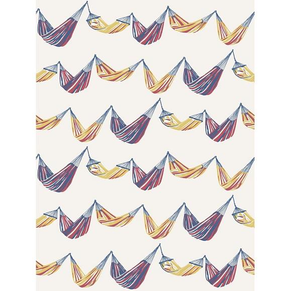 Обои Paper&Ink BL71001 Hammocks Navy