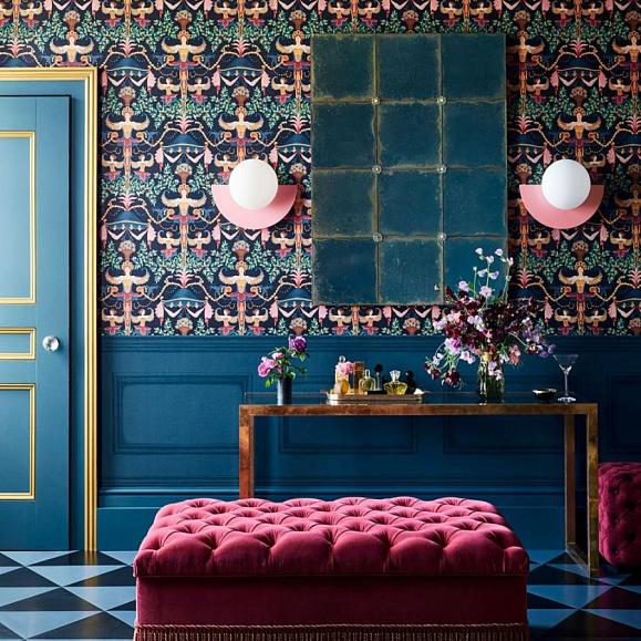 Бордюр Cole & Son 118/14033 Library Frieze 1 Midnight