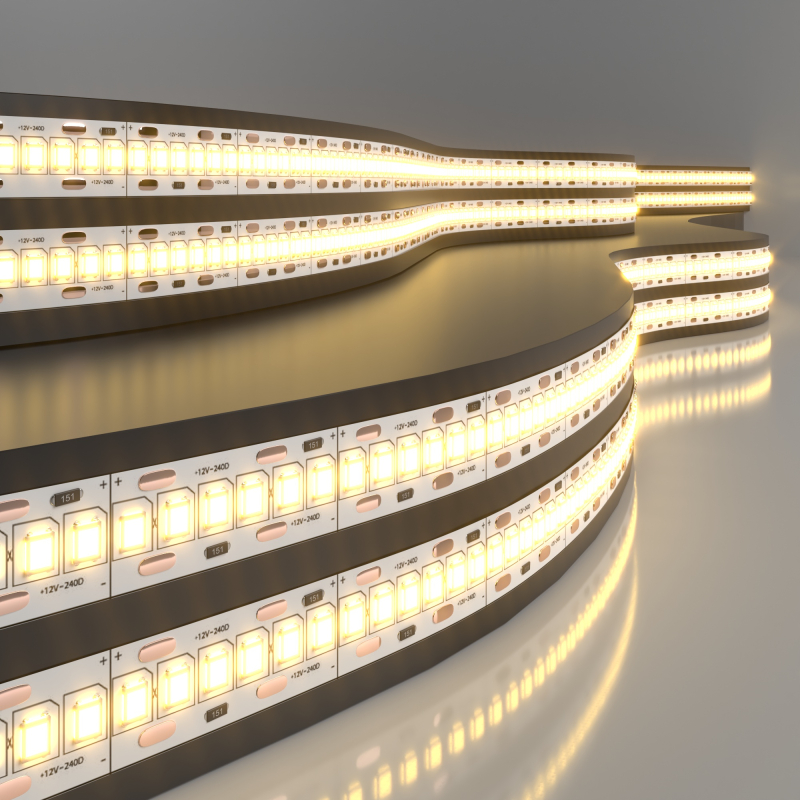 Светодиодная лента Elektrostandard 12V 24W 240Led 2835 IP20 теплый белый, 5м 4690389151613 a050173