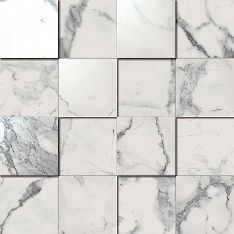 CHA.EVO STATUARIO MOSAICO 3D