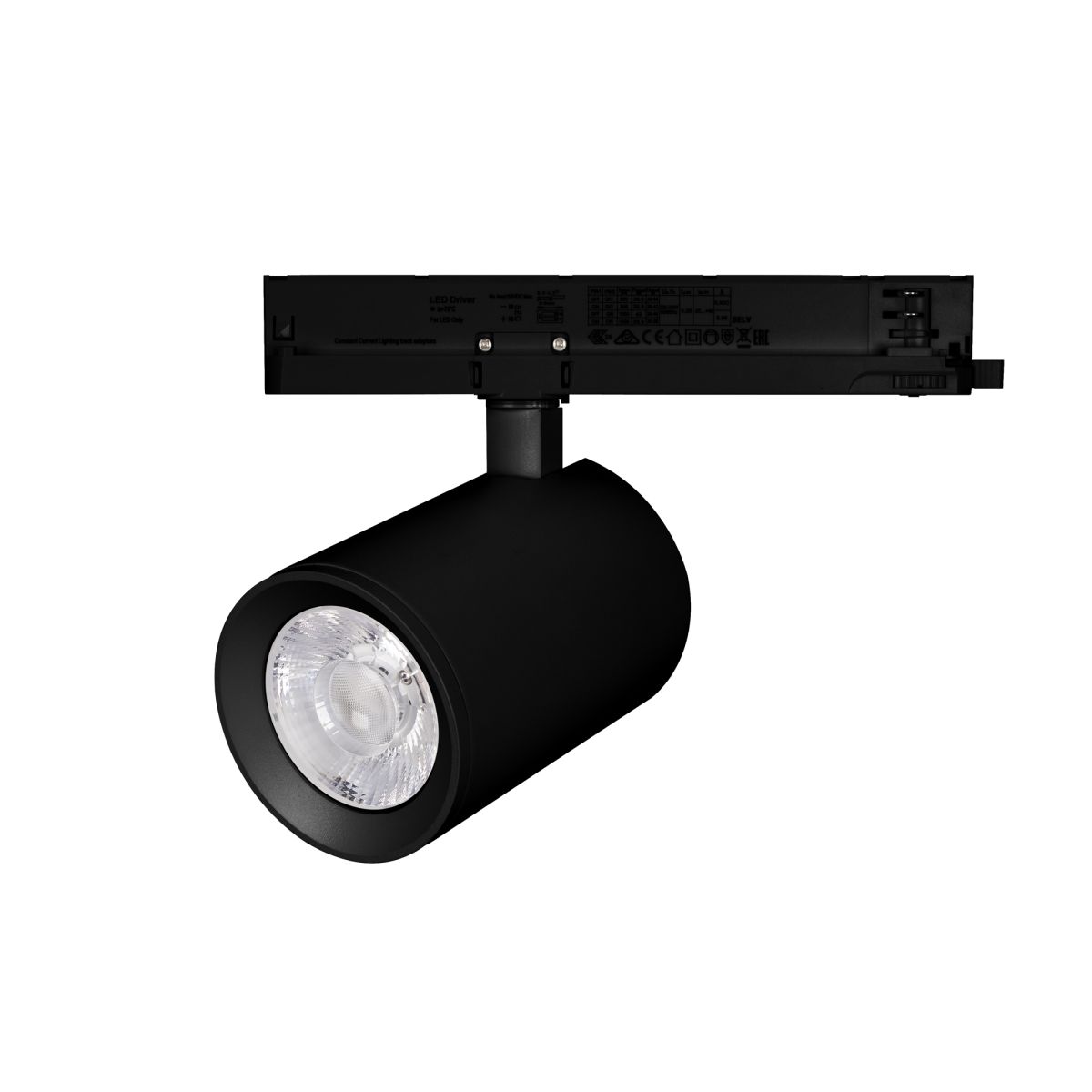 Трековый трехфазный светильник Arlight LGD-NIKA-4TR-R100-30W Day4000 (BK, 24 deg, 230V, DALI) (IP20 Металл) 058663