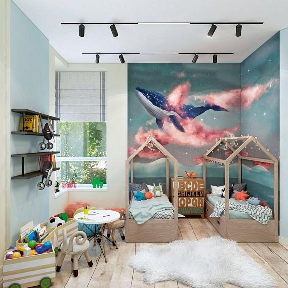 Панно Hygge Wall H10782 Whale Cloud Pink