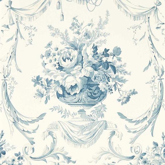 Обои Sanderson 217316 Andromeda's Cup Olympic Blue