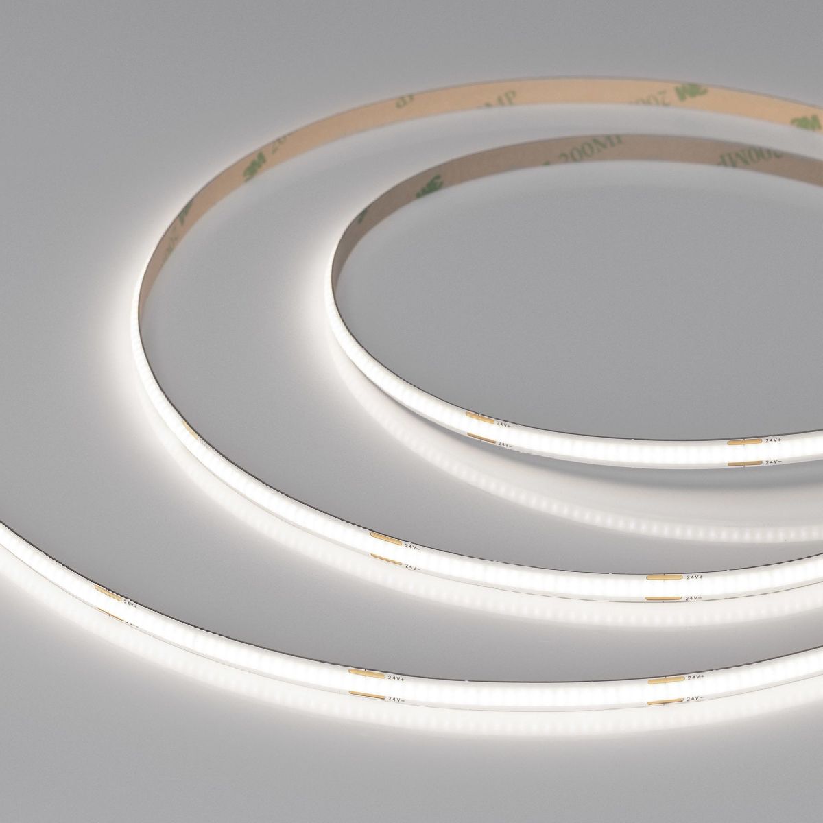Светодиодная лента Arlight COB-X480-6mm 24V White6000 (6 W/m, IP20, CSP, 5m) 042034