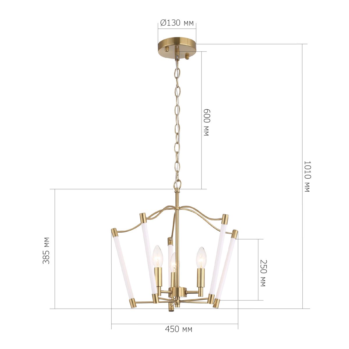Подвесная люстра ST Luce Регалия SL1406.303.03