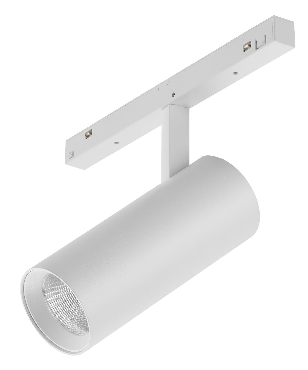 Трековый магнитный светильник iLedex Vision 4822-006-D55-18W-38DG-3000K-WH