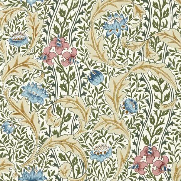 Обои бумажные Morris 217576 коллекции Unfinished Works Wallpaper