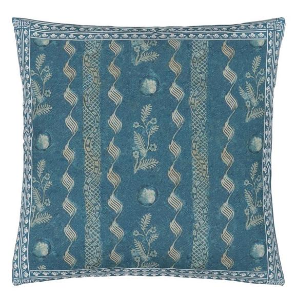 Подушка CCJD5085, Indigo Circles, Indigo, John Derian 50 x 50см