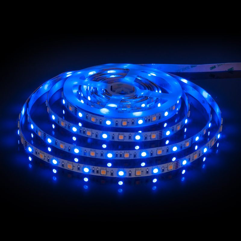 Светодиодная лента Elektrostandard 24V 14,4W 60Led 5050+5050 IP20 MIX RGB/теплый белый, 5м 4690389172250 a053728