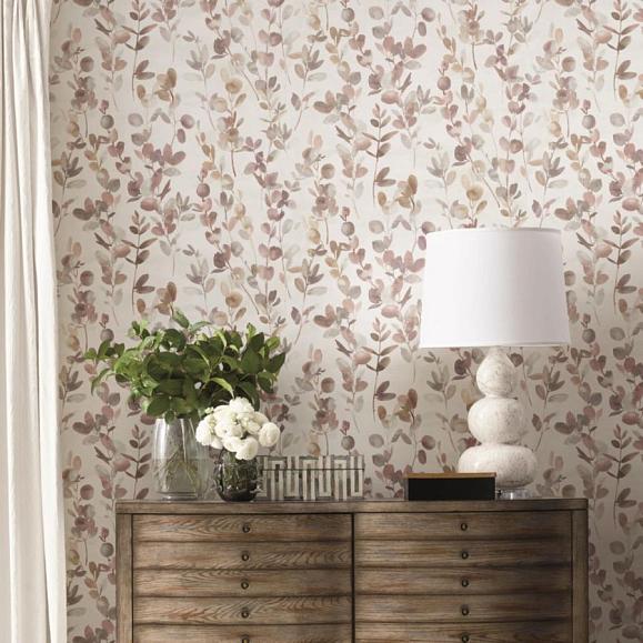 Обои York OS4312 Joyful Eucalyptus Plum