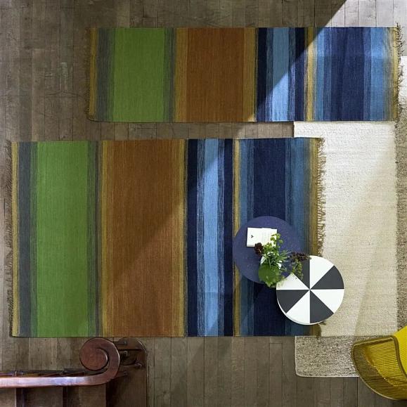 Ковер Designers Guild RUGDG0922 Mikome Indigo 120 x 180 см