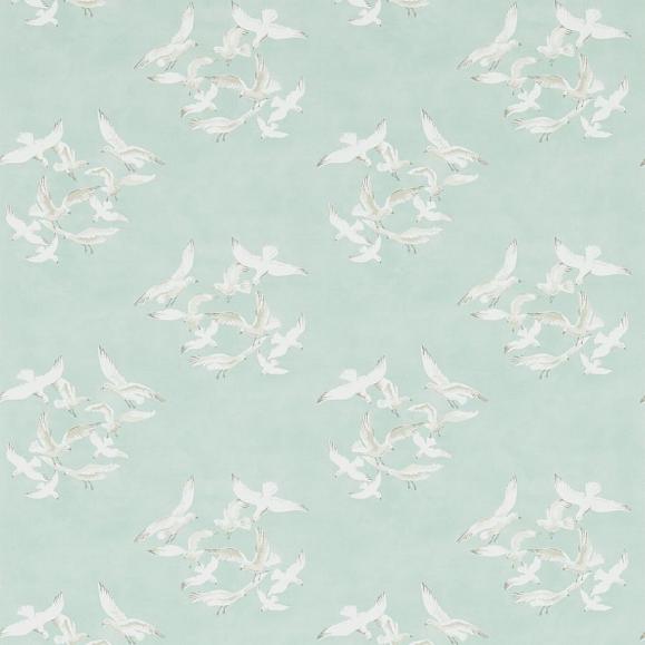 Обои Sanderson 214586 Seagulls Eau de Nil