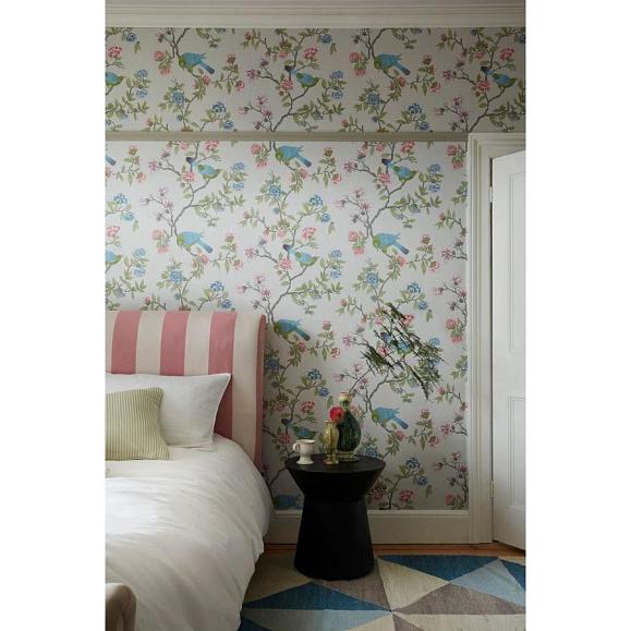 Обои Little Greene 0267ADFRENC Aderyn French Grey