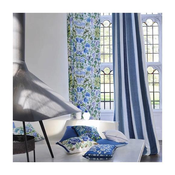 Подушка CCDG1496, Isolotto, Cobalt, Designers Guild 60 x 45см
