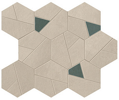 ATLAS CONCORDE BOOST PRO Cream Mosaico Hex Blue