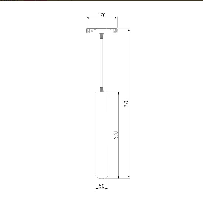 Трековый светильник Elektrostandard Slim Magnetic 4690389178863