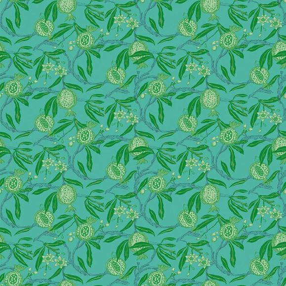 Обои Gaston y Daniela GDW5439-005 Granadas Verde/Azul