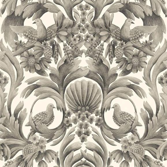 Обои Cole & Son 118/9020 Gibbons Carving Soot on Stone