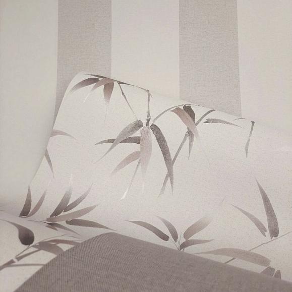 Обои Emil & Hugo 295732 Streifen Cotton White-Sand