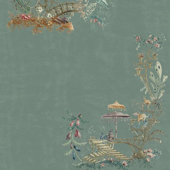 Панно Mind the gap WP20437 Chinoiserie Blue