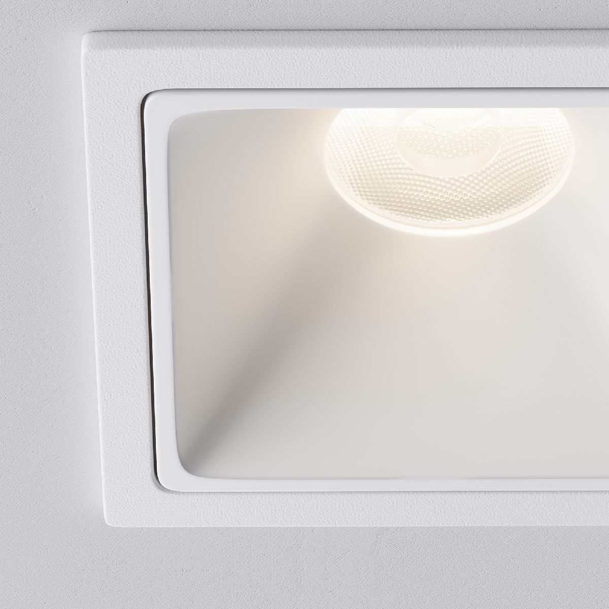 Встраиваемый светильник Maytoni Alfa LED DL043-01-10W4K-SQ-W-1