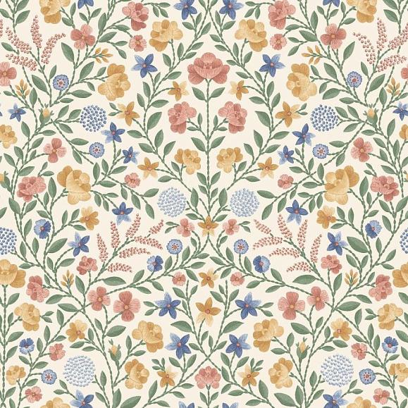 Обои Cole & Son 118/13029 Court Embroidery Coral