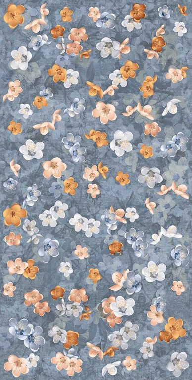 BLOOM BLUE NAT/RET 60X120