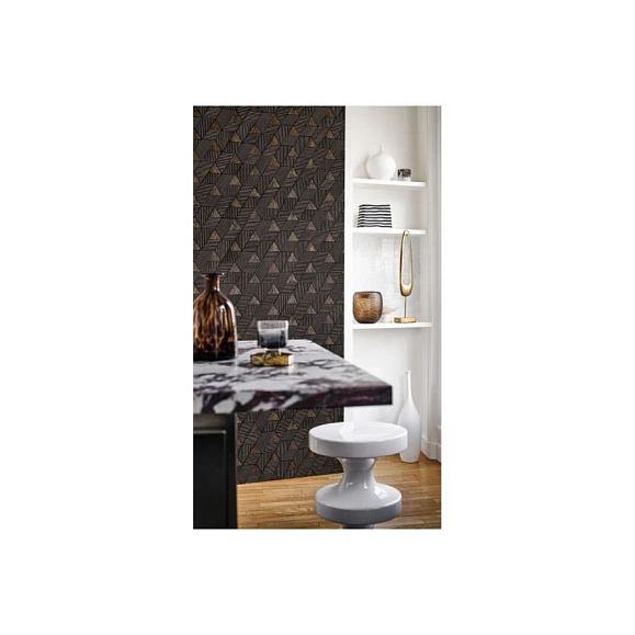 Обои Casamance 76172650 Méroé Noir/mordoré