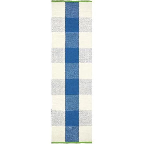 Ковровая дорожка Designers Guild RUGDG0818 Outdoor Saliya Cobalt 75 x 250 см