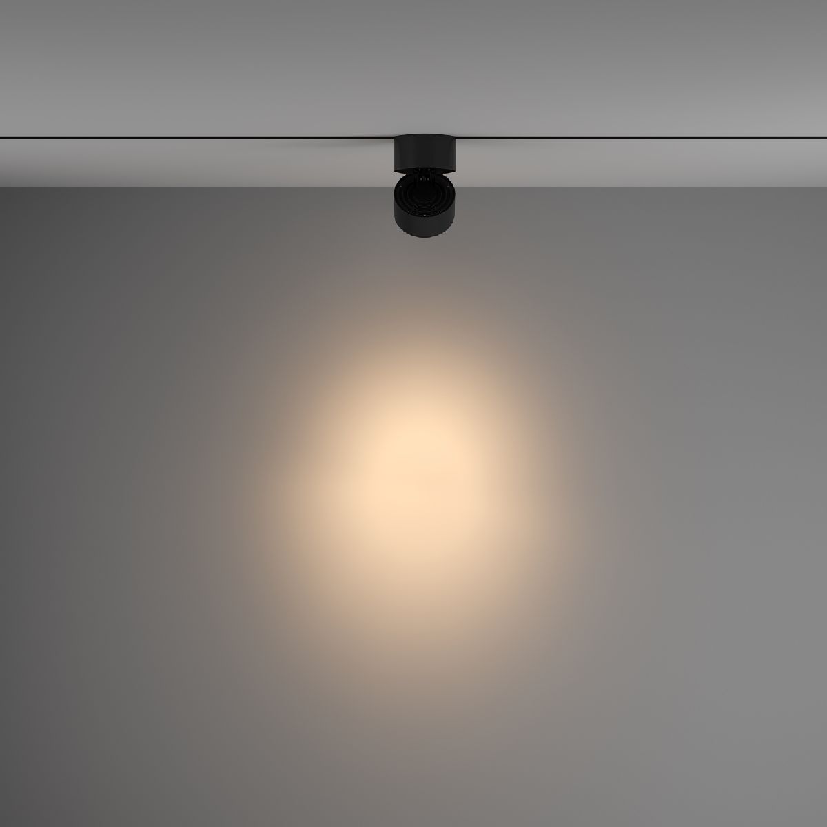 Трековый светильник Maytoni Technical Yin TR084-1-15W3K-B